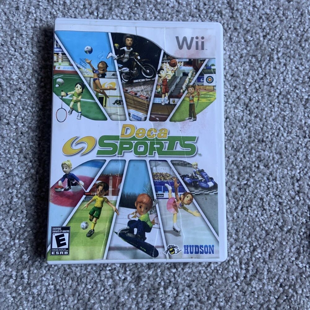 Deca Sports Fan Favorites, Nintendo Wii 2008 with Case
